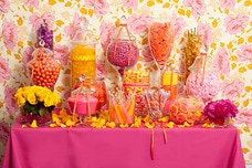 Hot Pink Candy Buffet