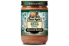 Organic Almond Butter (Lightly Toasted, Crunchy)