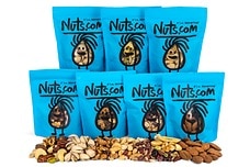 organic nutty samplers