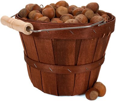 Bucket of Filberts a.k.a. Hazelnuts