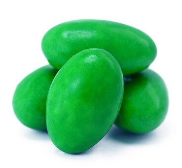 Light Green Chocolate Jordan Almonds - Nuts.com