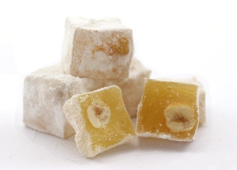Hazelnut Turkish Delight