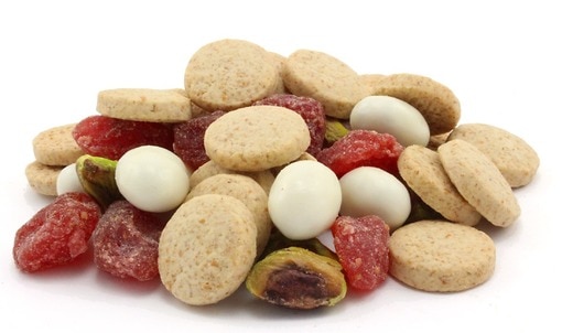 Strawberry Shortcake Snack Mix