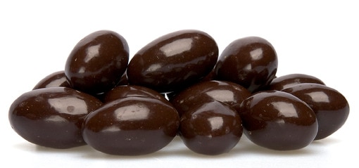 Image result for dark chocolate almonds