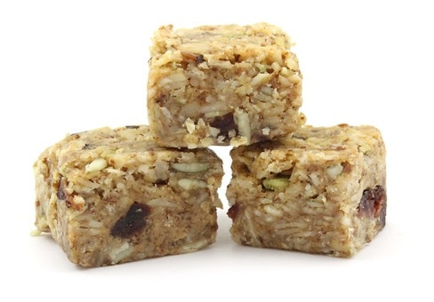 Raw Almond Cranberry Granola Bites