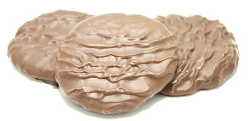 Milk Chocolate Covered Ginger Snaps