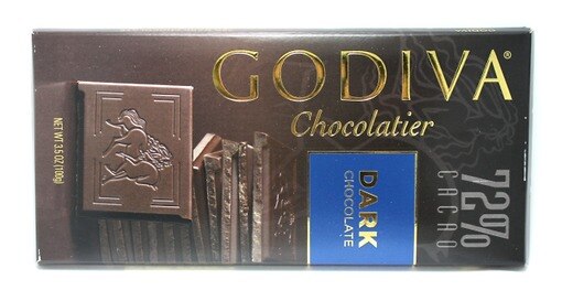 Godiva 72 % Dark Chocolate Bar