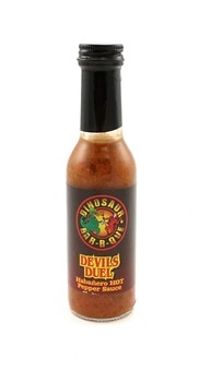 Dinosaur BBQ - Devils Duel Habanero Hot Pepper Sauce