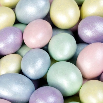 Chocolate Jordan Almonds (Pastel Sparkle)