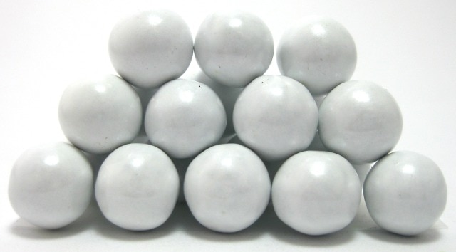 Pearl White Sixlets Colored Chocolates