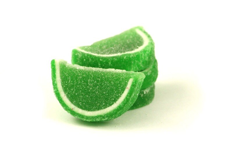 Lime Fruit Slices - Jelly Candy - Nuts.com