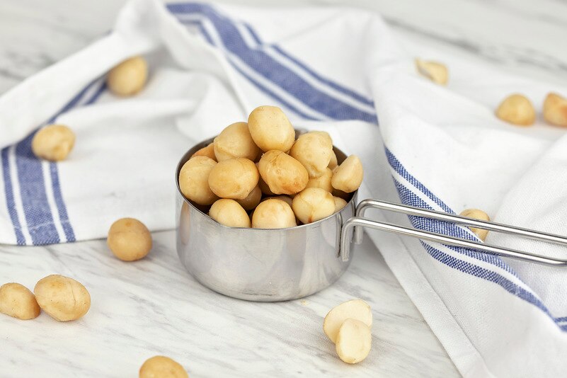 Roasted Macadamia Nuts (Salted) By the Pound