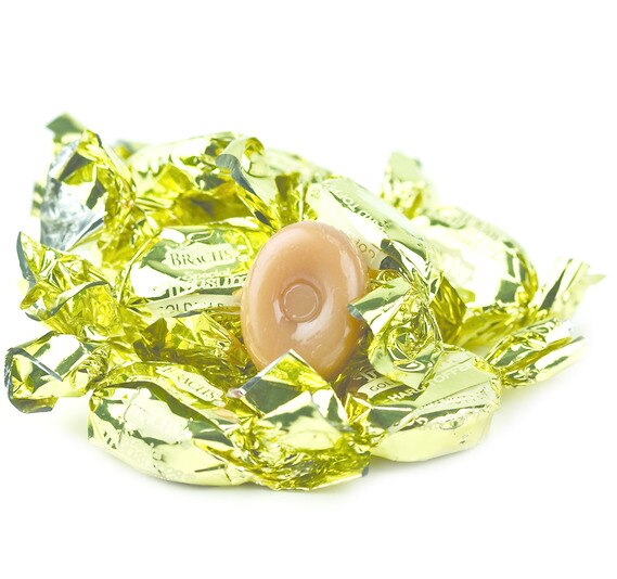 Butter Toffee Candy Wrapped Hard Candy
