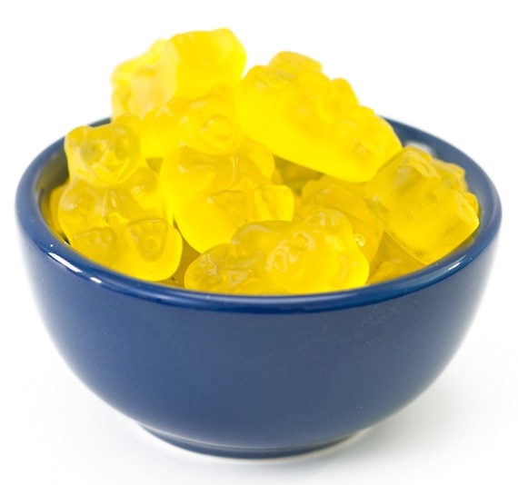 Mango Gummy Bears - Gummy Bears - Chocolates & Sweets - Nuts.com