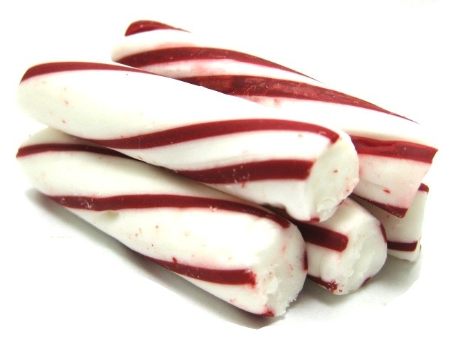 dipped peppermint sticks