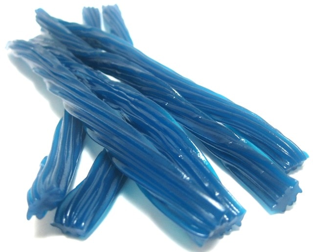 Blue Raspberry Licorice Twists Chocolates & Sweets