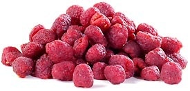 Dried Red Raspberries