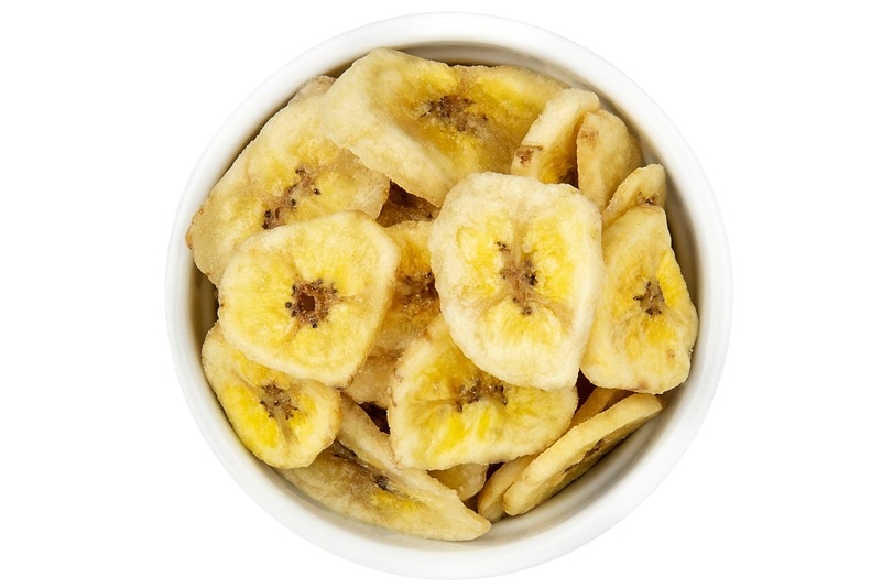 Organic Banana Chips Dried Fruit By the Pound