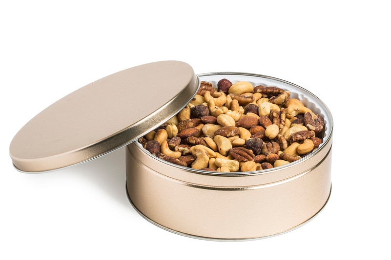 The World's Finest Mixed Nuts (2 lbs) Gift Tins Gifts