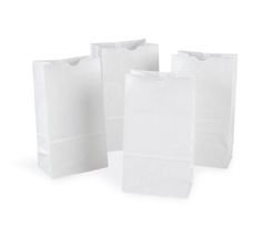 #4 Blue Double Wax Bags (1000)