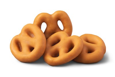Mini Salted Caramel Pretzels