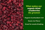 Image 2 - Organic Dried Cranberries photo
