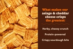 Image 3 - Asiago & Cheddar Cheese Crisps photo