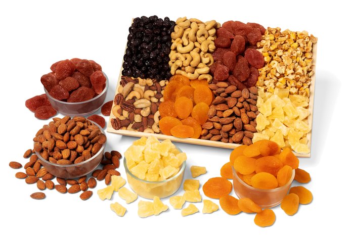 Fruit & Nut Snack Tray photo