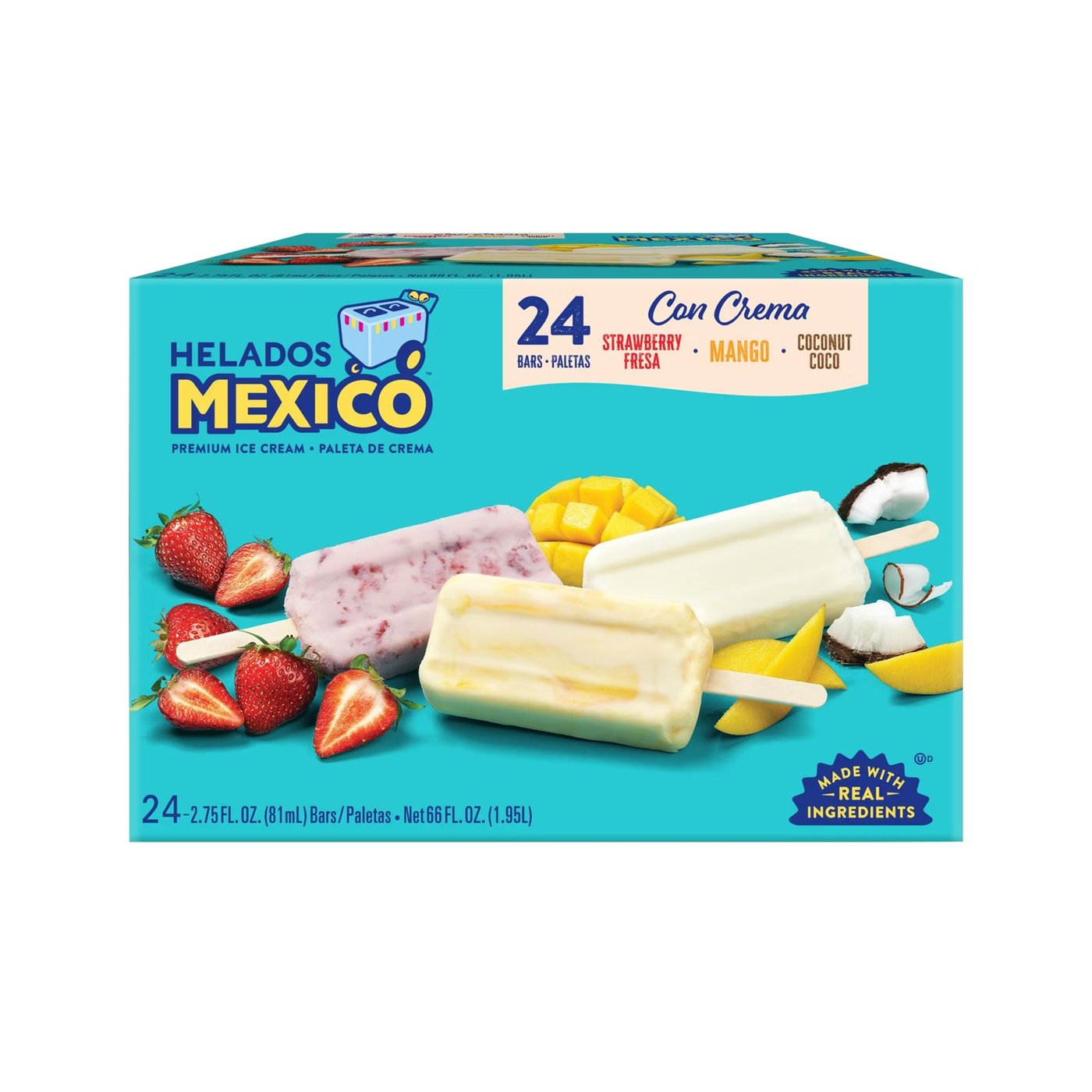 Mexico Fruit & Cream Bars photo