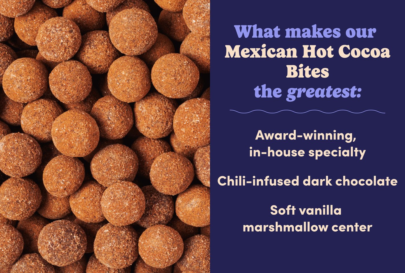 Mexican Hot Cocoa Bites — Premium Chocolates — Nuts.com