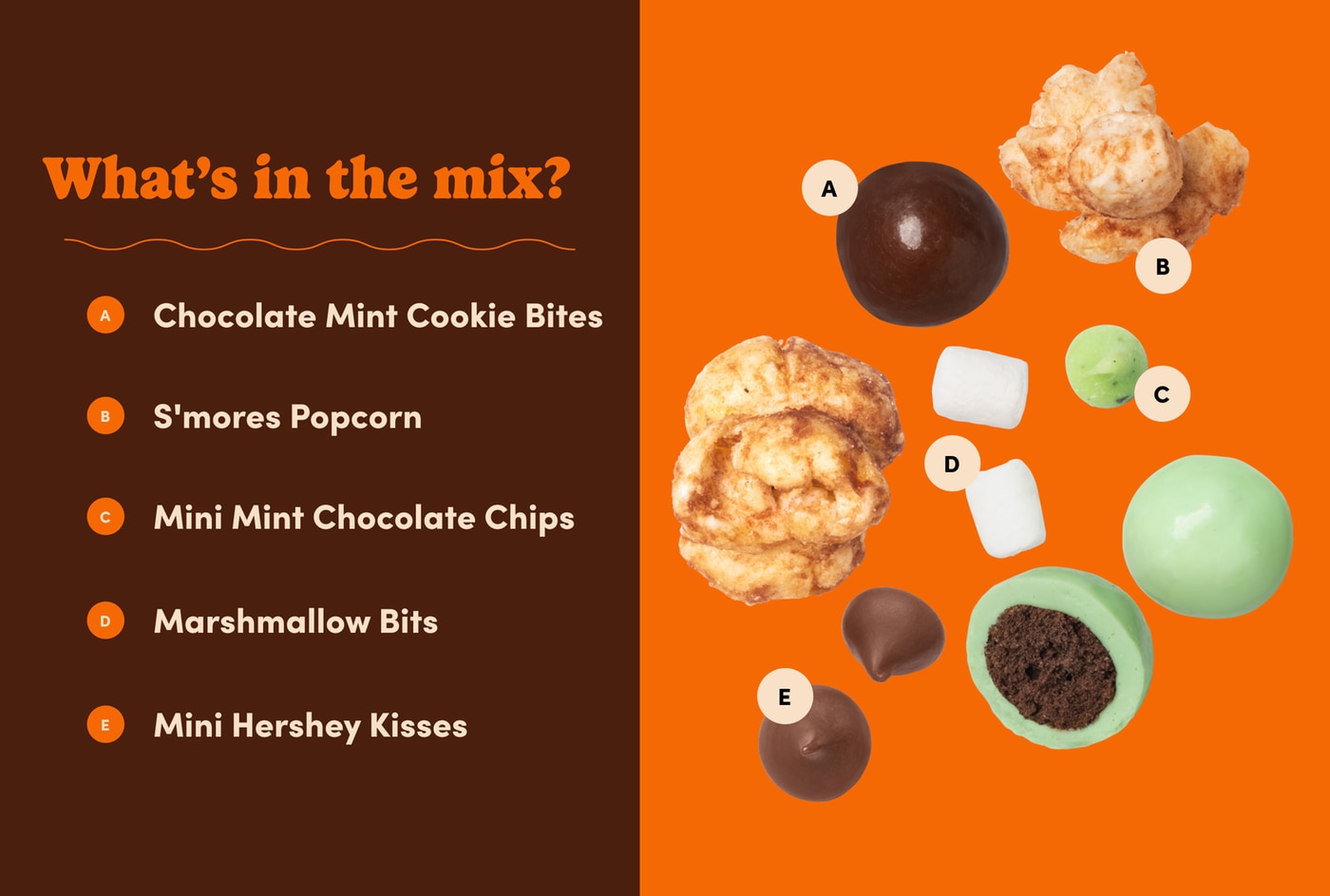 Peppermint Hot Cocoa Snack Mix photo