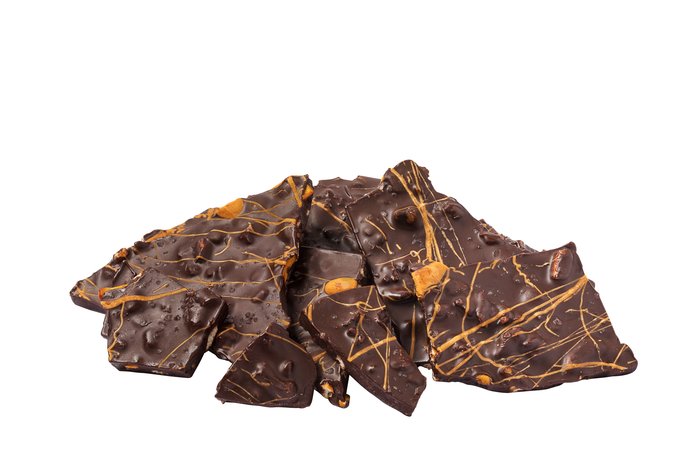 Sea Salt Caramel Pretzel Bark photo