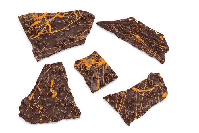 Sea Salt Caramel Pretzel Bark photo