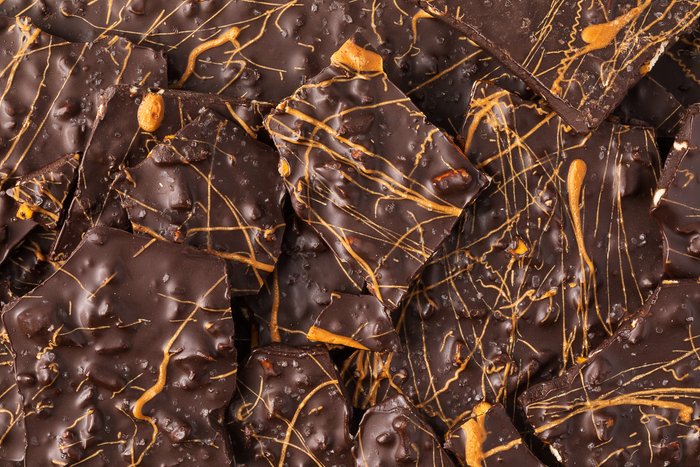 Sea Salt Caramel Pretzel Bark photo