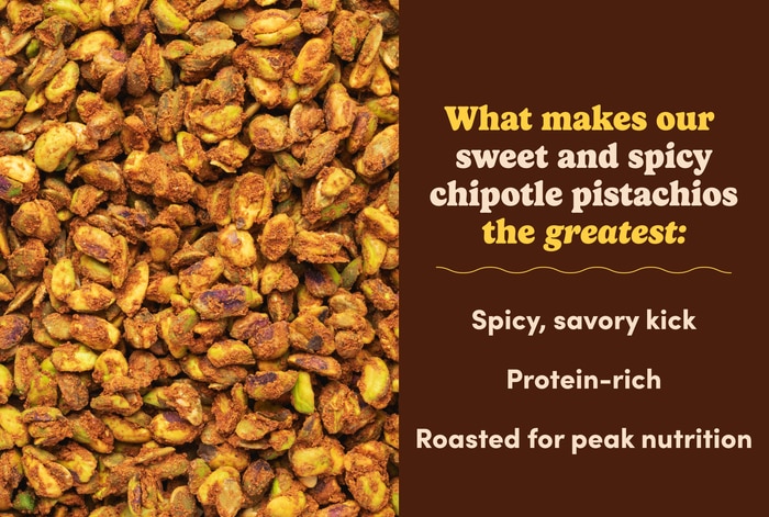 Sweet & Spicy Chipotle Pistachios photo