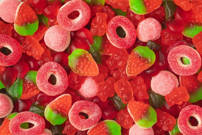 StrawCherry Delight Gummy Mix photo