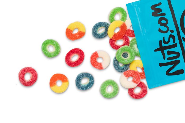 Assorted Fruit Gummy Rings photo