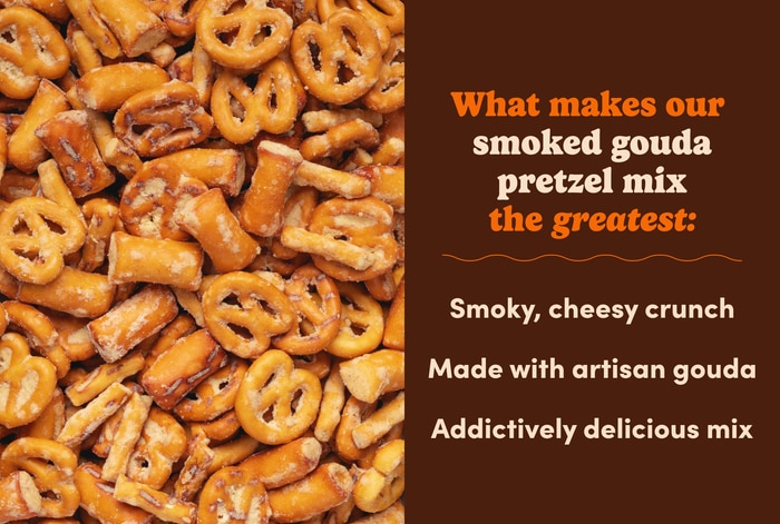 Smoked Gouda Pretzel Mix photo