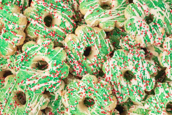 Shortbread Wreath Cookie photo