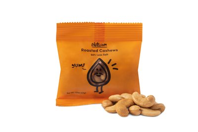 Roasted Cashews (50% Less Salt) - Single Serve