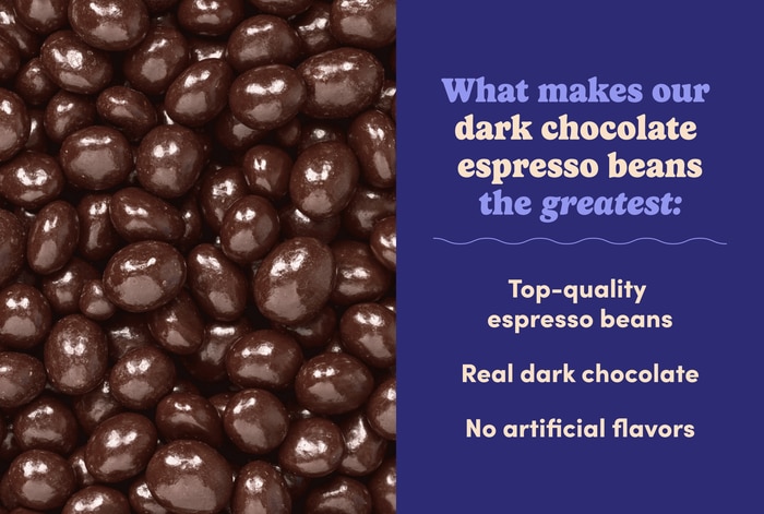 Dark Chocolate Covered Espresso Beans photo