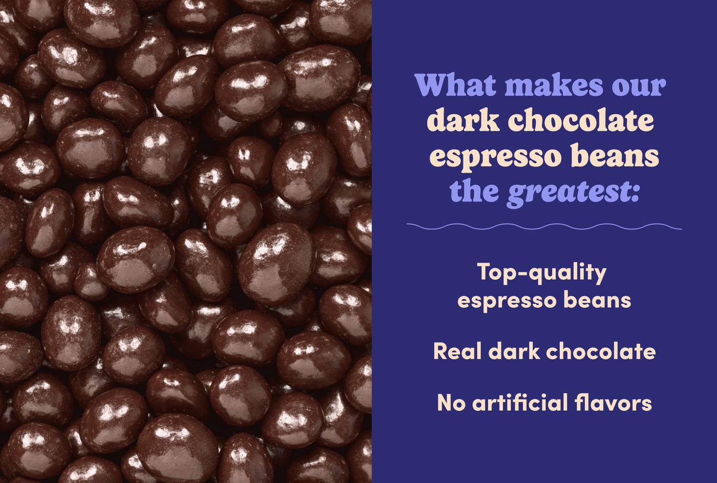 Dark Chocolate Covered Espresso Beans photo