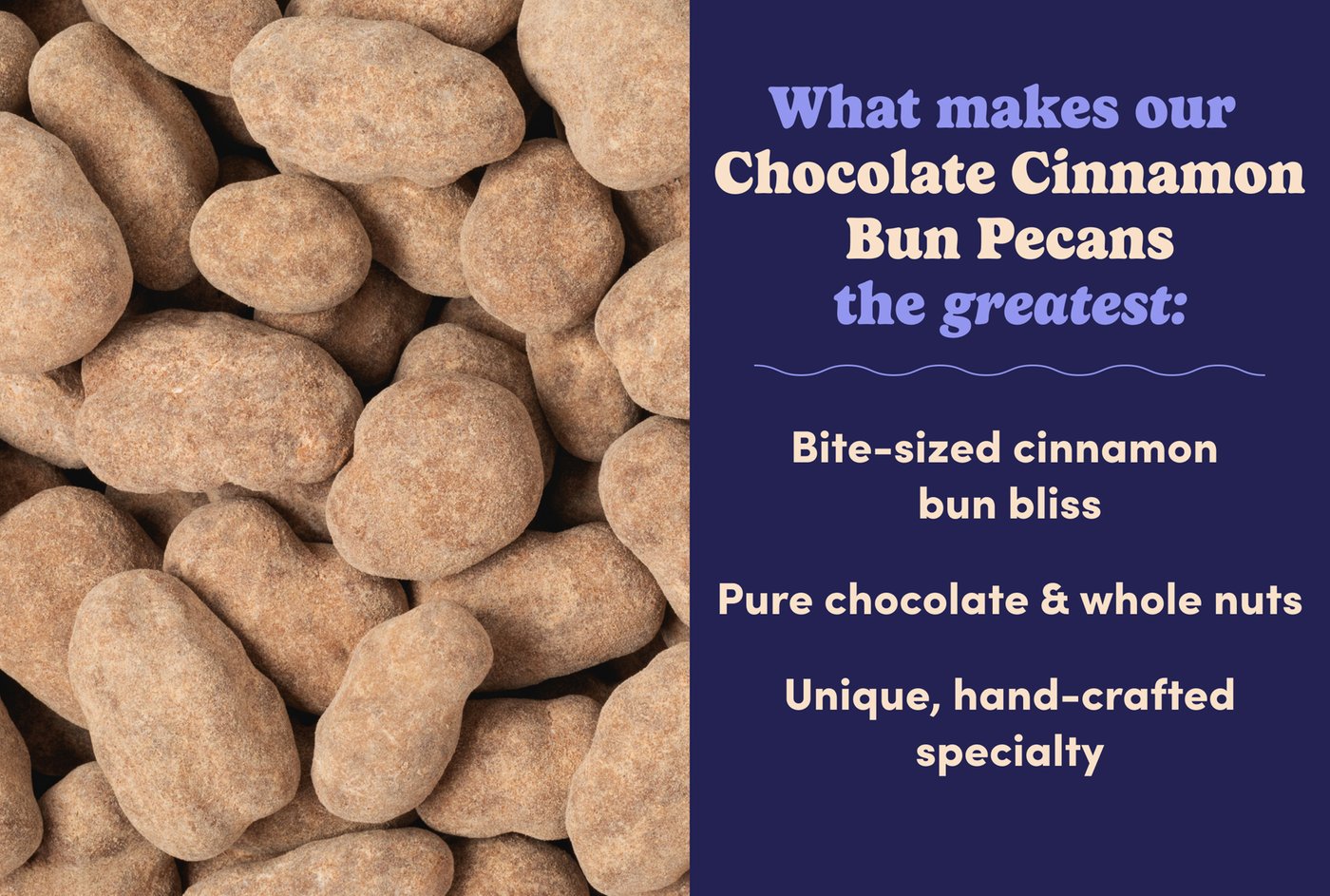 Chocolate Cinnamon Bun Pecans photo