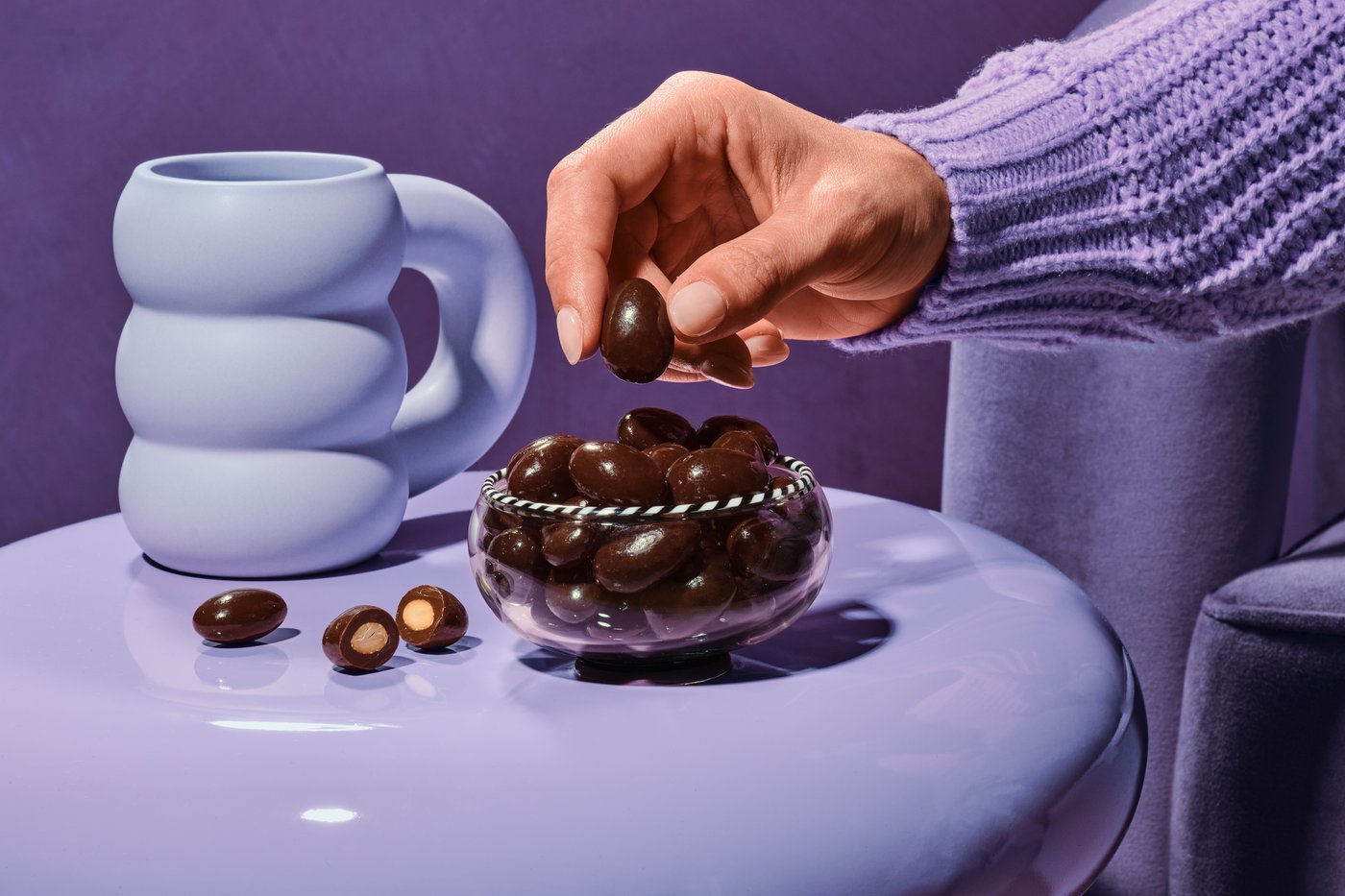 Dark Chocolate-Covered Almonds photo