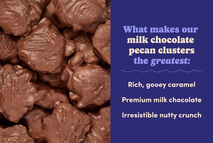 Milk Chocolate Pecan Clusters photo