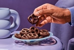 Image 4 - Dark Chocolate Covered Pretzels photo