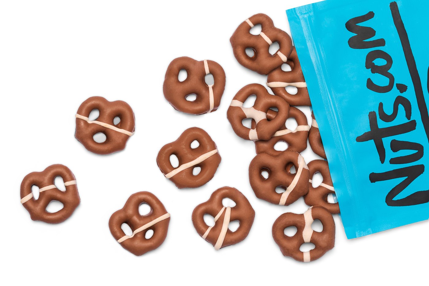Chocolaty Coated Pretzels (Low Sugar) photo