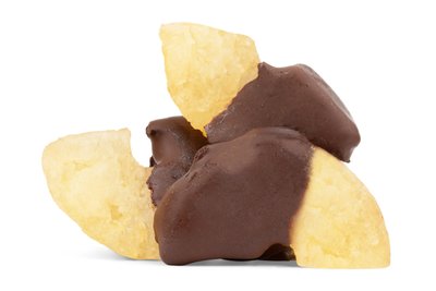 Dark Chocolate-Dipped Pineapple