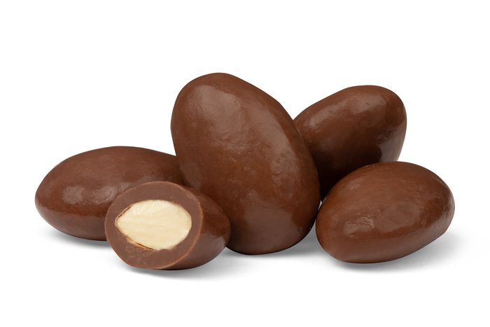 Organic Milk Chocolate Covered Almonds photo