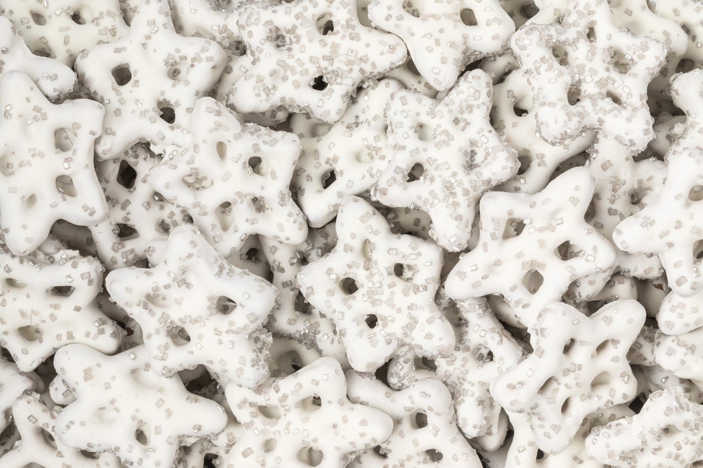 Yogurt Snowflake Pretzels photo